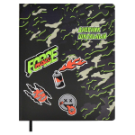 Дневник школьный 48л кожзам, ляссе "Камуфляж" (Феникс+)