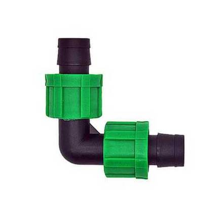 Угол капельной ленты (зажимной)