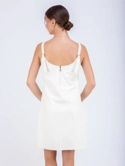 Cарафан женский офисный экокожа