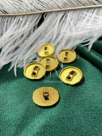 Пуговицы Скиапар. "Замочная скважина" матовые золотистые скидка