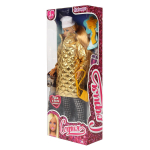 Кукла 29 см София plus size , руки и ноги сгиб, ЗИМА, акс. (Карапуз)