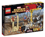 LEGO Super Heroes: Носорог и Песочный человек против Супергероев 76037 — Rhino and Sandman Super Villain Team-up — Лего Супергерои Marvel Марвел DC Comics комиксы