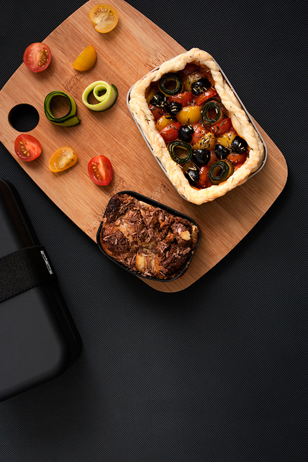 Форма для выпечки под ланч-бокс mb original серая+черная