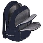 Рюкзак BRAUBERG INTENT, 2 отделения, 4 кармана, "Navy blue", 39х27х14 см, 273113