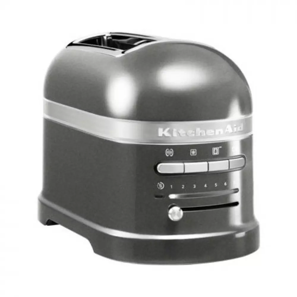 Тостер KitchenAid Artisan (5KMT2204EMS) серебряный медальон