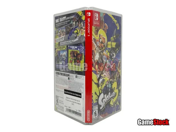 Splatoon 3 (Nintendo Switch, Полностью на русском языке, Б/У)