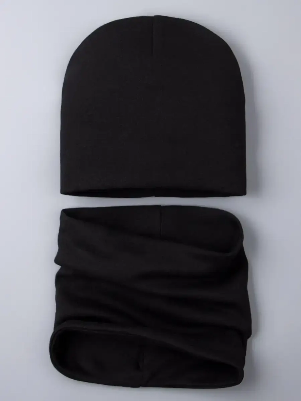 Шапка детская осенняя и снуд