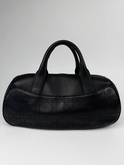 Сумка Christian Dior Cannage D-Buckle Bowling Bag