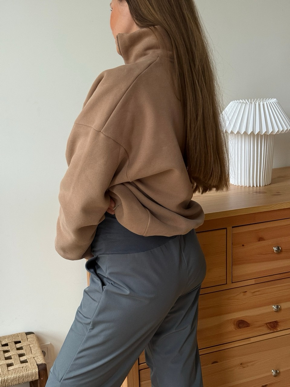 Брюки карго Snow для беременных, Серый графит