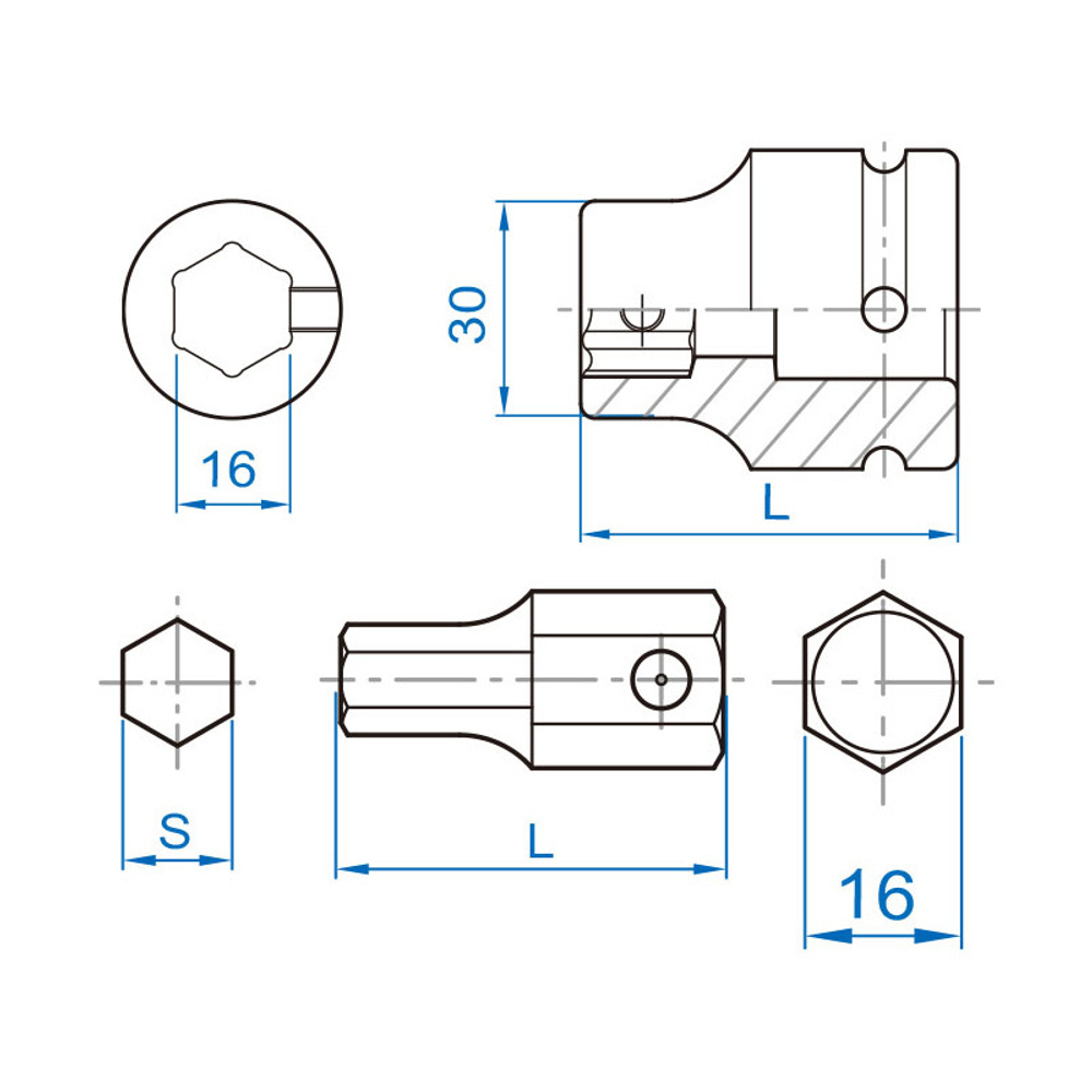 Бита REDVERG PZ1x110(720201)