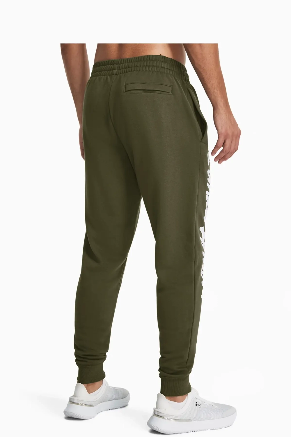 Штаны Under Armour Rival Fleece Graphic - зеленый