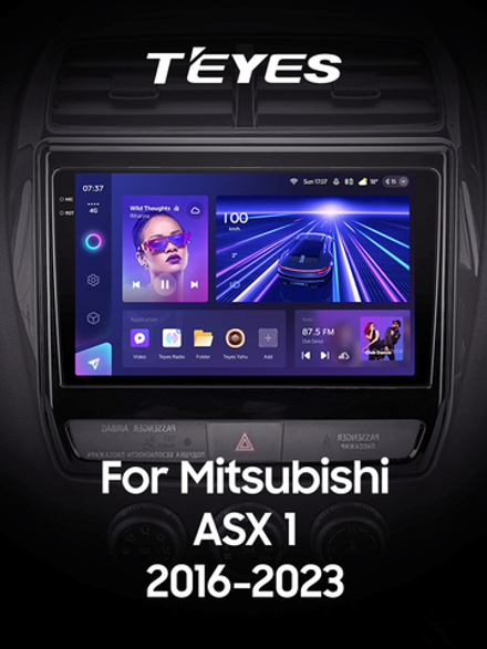 Teyes CC3 2K 10,2"для Mitsubishi ASX, RVR 2016-2023 (прав)