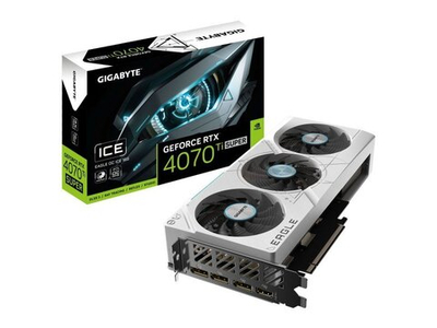 Видеокарта Gigabyte Nvidia GeForce RTX 4070 Ti Super [GV-N407TSEAGLEOCICE-16GD]