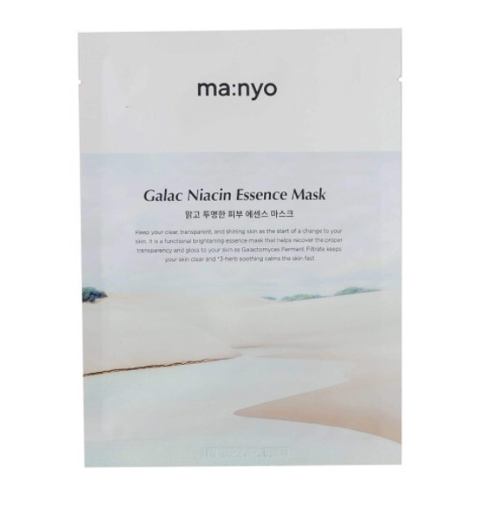 Manyo Galac Niacin Essence Mask осветляющая маска с ниацинамидом