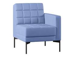 Секция с подлокотником одноместная левая Shoko SH-1P.01(L) экокожа Oregon 03