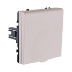 Розетка штепсельная SCHUKO 16A/250 В с крышкой, кашемир матовый Kollinger Eclipse EC-015CM