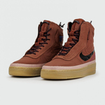 кроссовки Nike Air Force 1 Shell Brown / Gum