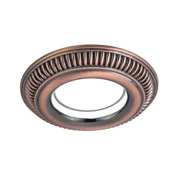 Встраиваемый точечный светильник 1*Gu5.3 CA040 тёмная бронза Antique Gauss