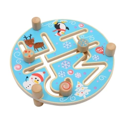 Деревянная игрушка лабиринт Веселые каникулы