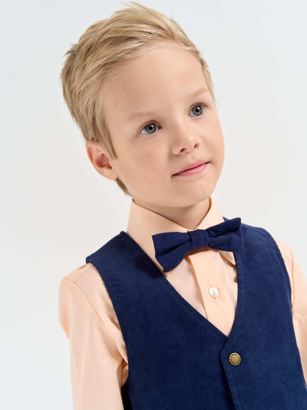 Галстук-бабочка "Индиго"