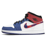 Кроссовки Air Jordan 1 MID SE GS Multicolored Swoosh