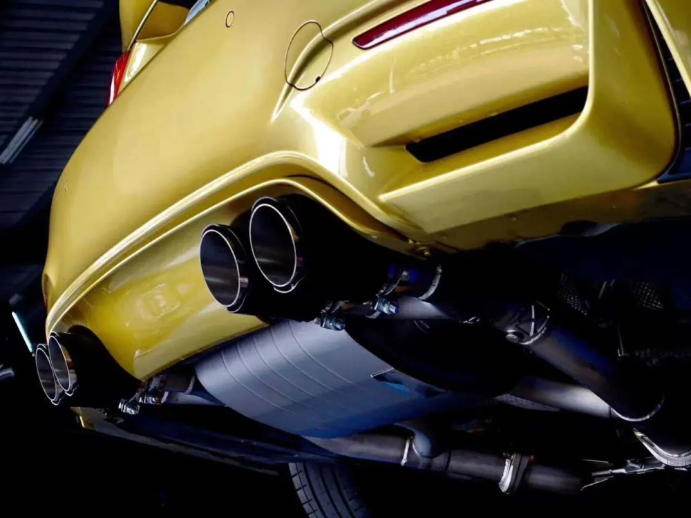 Спортивная выхлопная система с заслонками для BMW M3 M4 F82 F83 3.0T БМВ