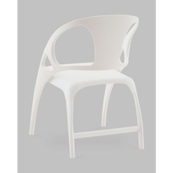 Стул складной Liara пластик белый