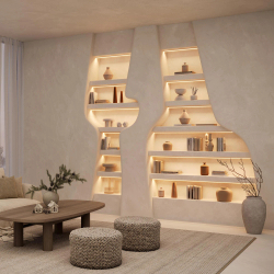 Светодиодная лента UL-A168-8mm 24V White-MIX-CX2 (18 W/m, IP20, 5m) (Arlight, резка 2 светодиода) 058087