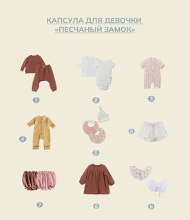 Капсула для девочки «Песчаный замок»