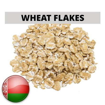 Пшеничные хлопья (Wheat flakes), 1 кг. (РБ)