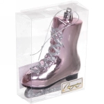 Ёлочная игрушка «Сказочный конёк» 8,5*3,5*11 см, розовый