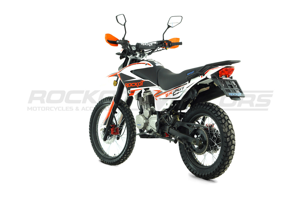 Мотоцикл эндуро ROCKOT ZR250 (белый/красный)