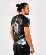 Рашгард Venum Skull Rashguard Short Sleeves Black/Grey