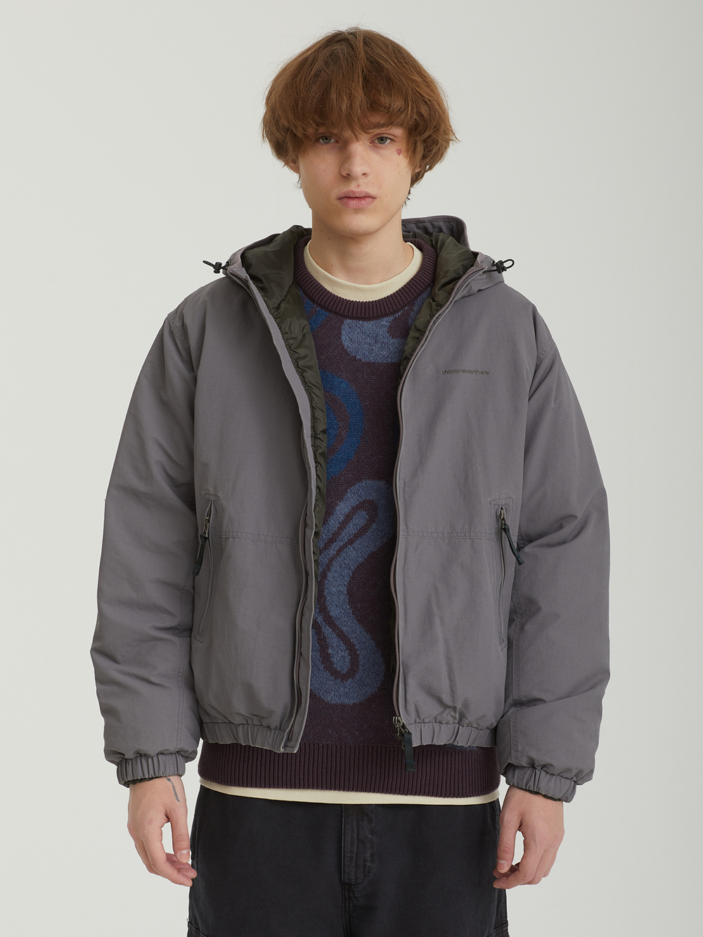 Пуховик Washed