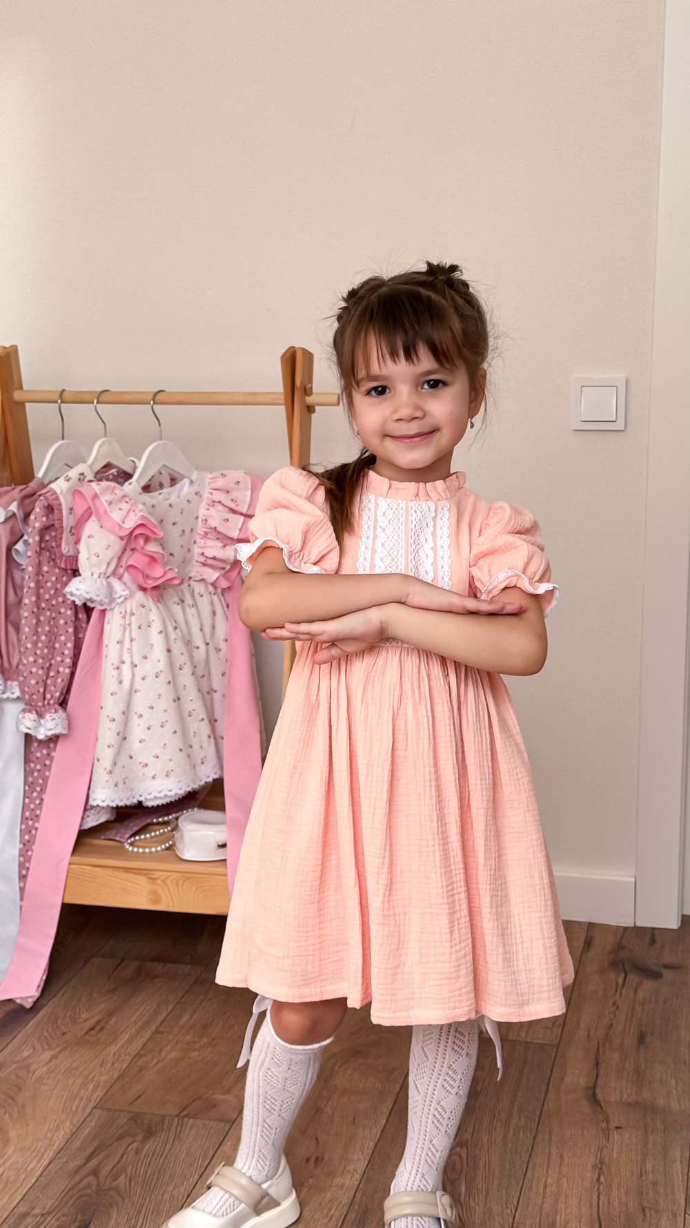 Платье «Хлоя» из муслина