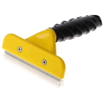 Расческа - пуходерка для вычесывания подшерстка «ЛАПКИ и ЦАРАПКИ», цвет как на фото, 10*15см (блистер)