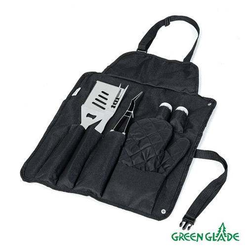 Набор для гриля Green Glade ST001 6 предметов в фартуке