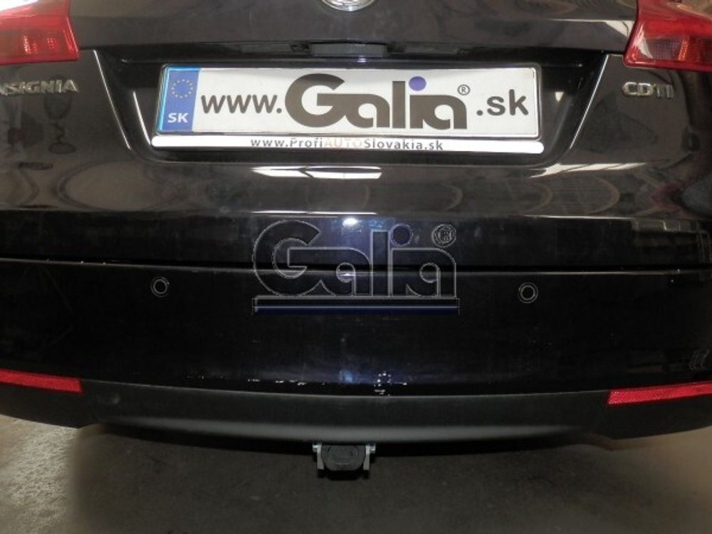 Фаркоп оцинкованный Galia O059A для Opel Insignia седан/универсал/хетчбек 2009-(паспорт и сертификат в комплекте)(без электрики)