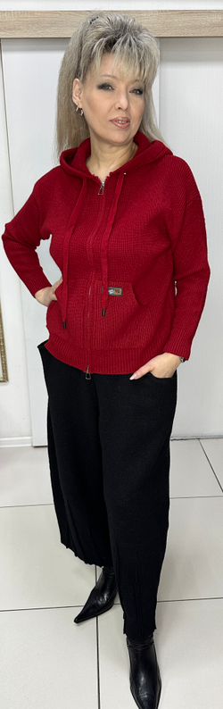 Немецкие трикотажные брюки-палаццо