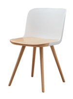 Стул DC-S097A белый/бук