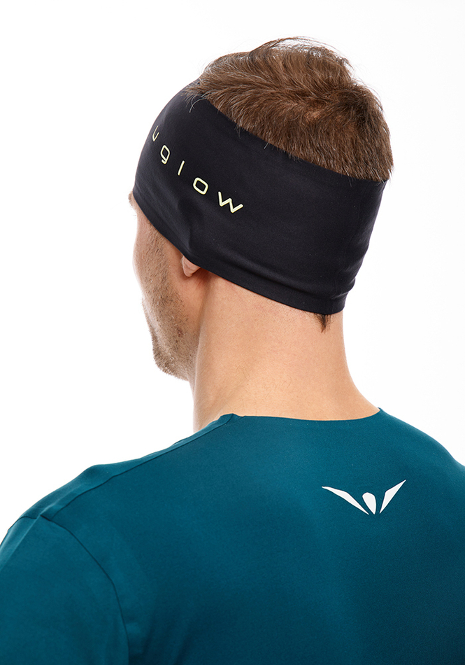 ПОВЯЗКА RUN HEADBAND | BLACK YELLOW
