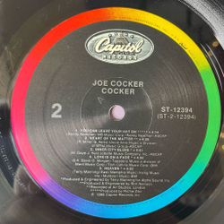 Винтажная виниловая пластинка LP Joe Cocker (USA 1986) Love Is On A Fade