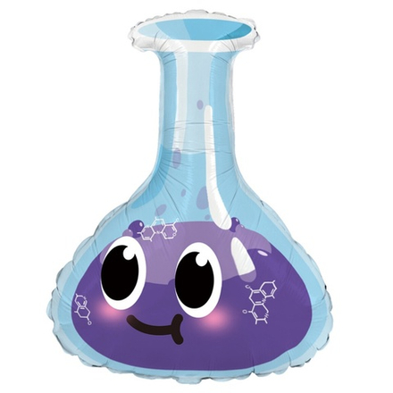 Шар воздушный Колба бутылка химическая 71 см