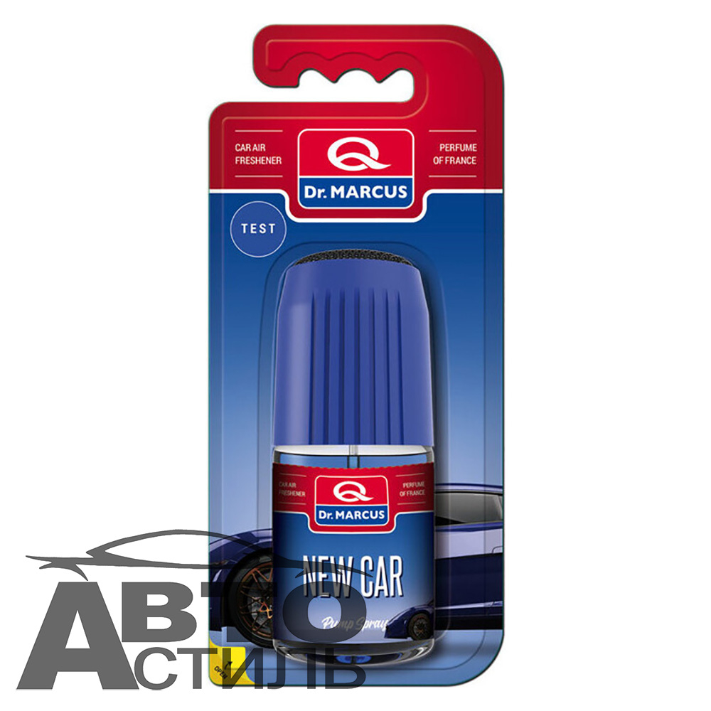 Ароматизатор спрей Dr Marcus Pump Spray 50мл - Новая машина/New Car DM195disp-ЧЗБ