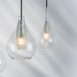 803031 Подвес PENTOLA 1х25W G9 ХРОМ/ПРОЗРАЧНЫЙ