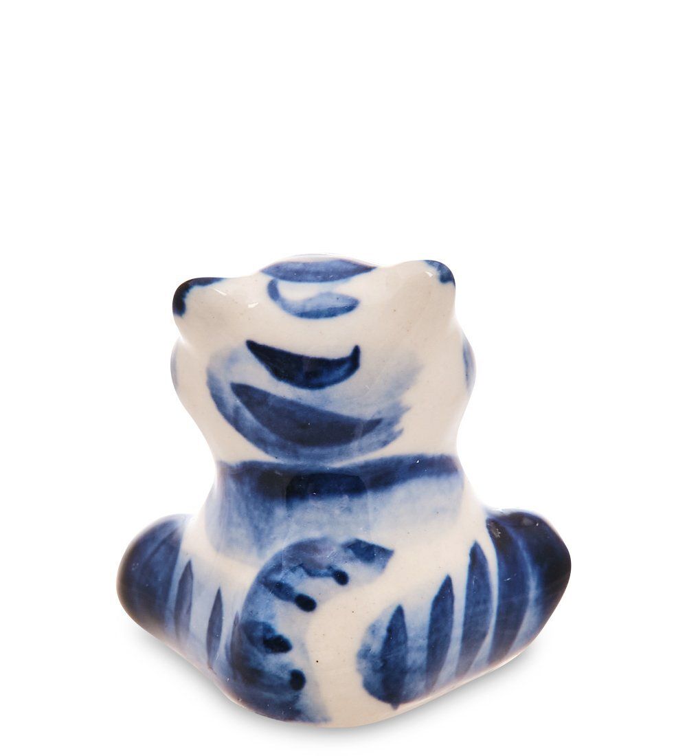 ГЛ- 684 Фигурка «Тигренок Ваня» (Гжельский фарфор)