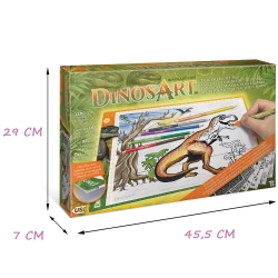 Детский световой планшет для рисования DinosArt
