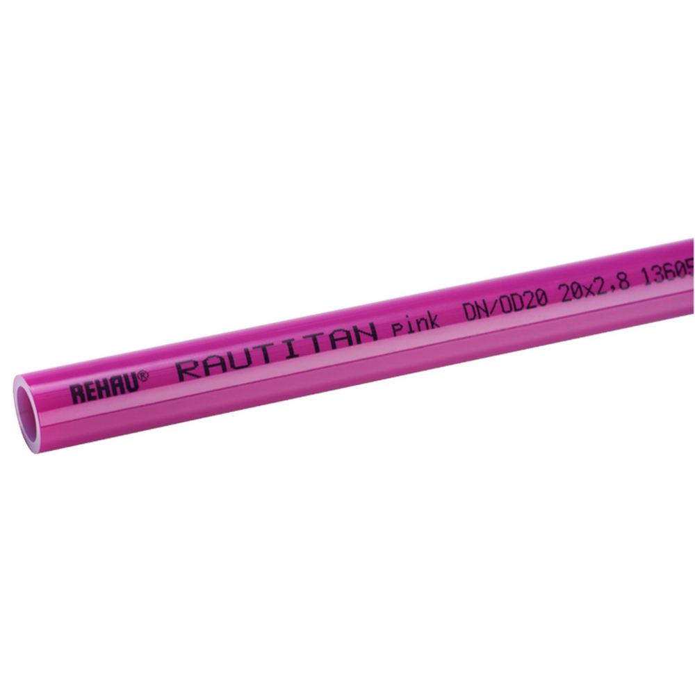 Труба REHAU отопительная RAUTITAN pink 20х2,8 (120)