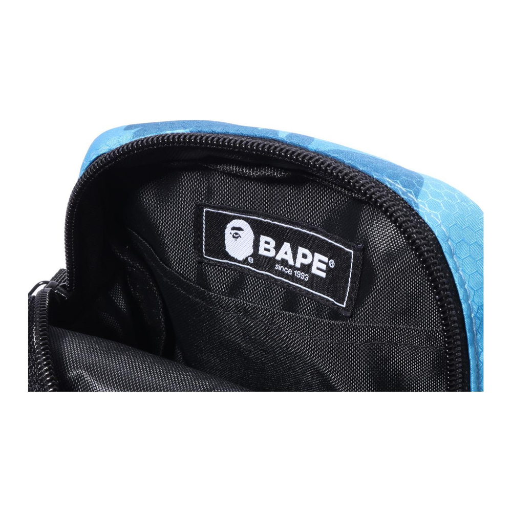 A Bathing Ape Honeycomb Camo Mini Shoulder Bag