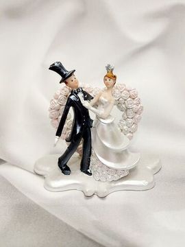 Свадебные фигурки "Жених и невеста" на торт